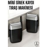 ASTRALTECH Tıraş Makinesi Mini Sinek Kaydı Şarjlı Taşınabilir Paslanmaz Çelik