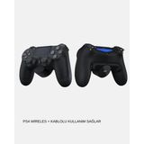 Astraltech Titreşimli Kablosuz Oyun Kolu – Ps4, Pc, Mobil, Tablet ve Steam Uyumlu - Çok Renkli
