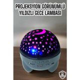 Astraltech Yıldız Yansıtmalı Projeksiyon Gece Lambası Şarjlı Taşınabilir