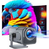 Astreon 4K Projektör HY320-1080P Full HD Görüntü Kalitesi, 10000 Lümen, Uzaktan Kumanda, 5G Wireless Wifi 6 Bluetooth 5, Android TV 11, Otomatik Keystone, 40"-130" Ekran Projeksiyon Cihazı