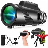 Astreon Monoküler Teleskop, 80x100 Full HD Yüksek Çözünürlük, 10 Km Görüş Mesafesi, 52 mm Lens Çapı, Gece Görüş Destekli, Tripod ve Telefon Tutuculu, Taşıma Çantalı Profesyonel Monoküler Dürbün