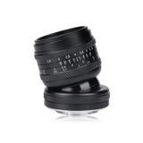 AstrHori 50mm F1.4 Büyük Diyafram Lens Tam Çerçeve Manuel 2'si 1 Arada Eğimli Lens Minyatür Model Efekti Sony E-Mount Aynasız Kamera ile Uyumlu A7, A7R, A7S, A9, A6000, A6300, A6500, A6600.etc(Siyah)