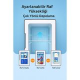 Astroaı Mini Buzdolabı 6l – Isıtma & Soğutma Özellikli (12V/220V, Ev & Araç Kullanımı) - 6 lt - Siyah