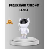 Astronot Galaksi Projeksiyon Lambası Bluetooth Bağlantılı Ve Uzaktan Kontrollü P197570s1376
