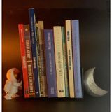 Astronot Kitap Desteği - Kitap Tutucu - Ev Ve Ofis Dekoratif Aksesuar