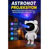 Astronot Nebula Yıldız Ve Ay Projeksiyon Lambası – Bluetooth, Uzaktan Kumanda Ve Zamanlayıcı
