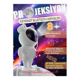 Astronot Robot Bluetooth Hoparlör Galaxy Gökyüzü Projektör Zamanlayıcı Gece Lambası Projektör