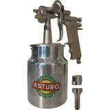 Asturo Asture Boya Tabancası Alttan Depolu 1,8 mm