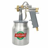 Asturo Boya Tabancası 1,8-g70 Alttan Depo Beyaz
