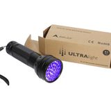 Astute ULTRAlight UV el feneri siyah ışık, 51 LED 395 nM - evcil hayvan idrarı, evcil hayvan lekeleri ve tahta böcekleri için dedektör