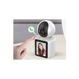 asua LCD Ekranlı Görüntülü Konuşma Uzaktan İzleme Bebek Odası Kamerası Akıllı 1080P İP Güvenlik Kamera