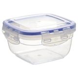 Asude ASD071 1500 ml Kare Sızdırmaz Şeffaf Saklama Kabı