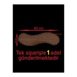 ASUDE HEDİYELİK Ahşap Ceviz 40x14 Cm 1 Ad Raddan Bambu Tepsi Örgü Plakası Supla Altlık Tığ Taban Işi Sepet Tabanı-