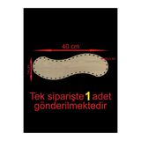 ASUDE HEDİYELİK Ahşap Krem 40x14 Cm 1 Ad Bambu Tepsi Örgü Plakası Supla Raddan Altlık Tığ Taban Işi Sepet Tabanı-