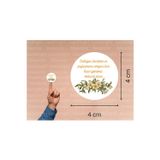 Aşure Günümüz Mübarek Olsun Etiketi Aşure Günü Yuvarlak Mat Sticker 4 Cm (45 Adet)