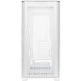 ASUS A21 360 MM SOĞUTUCU ALANI, 380 MM UZUNLUĞA KADAR EKRAN KARTI VE STANDART ATX PSU DESTEKLİ GİZLİ KABLO BÖLMELİ MICRO-ATX KASA BEYAZ