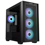 Asus A21 Plus Tempered Glass Rgb Siyah Usb 3.2 Micro Atx Kasa