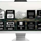 ASUS A3402 i5 1335U 24GB 256GB SSD 23.8" FHD W11H All In One Bilgisayar & Per4 Bellek