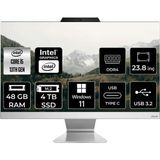 ASUS A3402 i5 1335U 48GB 4TB SSD 23.8" FHD W11P All In One Bilgisayar & Per4 Bellek