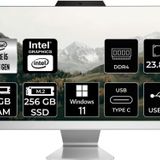 ASUS A3402 i5 1335U 8GB 256GB SSD 23.8" FHD W11H All In One Bilgisayar & Per4 Bellek