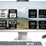 ASUS A3402WVAK i5 1335U 16GB DDR5 1TB SSD Intel Graphics 23.8" FHD FDOS Beyaz All in One & PER4