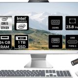 ASUS A3402WVAK i5 1335U 24GB DDR5 1TB SSD Intel Graphics 23.8" FHD FDOS Beyaz All in One & PER4
