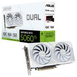Asus Dual GeForce RTX 5060 Ti White OC DUAL-RTX5060TI-O16G-WHITE 16GB GDDR7 Ekran Kartı