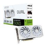 Asus Dual GeForce RTX 5060 White OC DUAL-RTX5060-O8G-WHITE 8GB GDDR7 Ekran Kartı