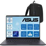 Asus Expertbook B3 (B3405CCA) Intel® Core™ Ultra 7 255H 48GB Ddr5 512GB SSD Intel® Arc™ Grafik 14"wuxga (1920 x 1200)400 Nit,srgb: %100 Freedos Taşınabilir Bilgisayar U7255H321TB1DF17+ZETTAÇANTA - 512 GB - 48 GB
