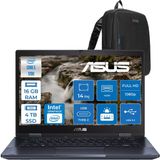 Asus Expertbook B3 Flip Intel Core 5 120U 16GB 4tb SSD Intel Graphics 14'' Fhd Dokunmatik Freedos Kalemli Katlanabilir Taşınabilir Bilgisayarr C58512B3DF04 + Zettaçanta - 4 TB - 16 GB