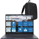 Asus Expertbook B5 B5405CCA Intel® Core™ Ultra 5 225H 32GB Ddr5 256GB SSD 14.0-Inch, Wuxga (1920 x 1200) 300NITS WIN11PRO Taşınabilir Bilgisayar U516512B0DP11+ZETTAÇANTA