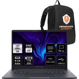 Asus Expertbook B5 Core Ultra 5 225H Notebook 8GB RAM 1TB SSD 14" FHD+ FreeDOS + Per4 Çanta B5405U516512B0DP303 - 1 TB - 8 GB