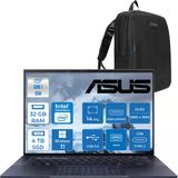 Asus Expertbook B9 Oled B9403cvar-C73211tbb Ntel® Core™ 7 Processor 150U 32 Gb 4Tb Ssd Intel Graphic Wındows11home 14" Wqxga+ 400Nıt Ips (2880X1800) Oled Taşınabilir Bilgisayar 90Nx05w110+Zettaçanta