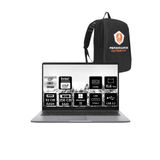Asus ExpertBook P1 Intel Core i7 13620H 32GB 256GB SSD 15.6" FHD W11P Laptop & PER4 Çanta
