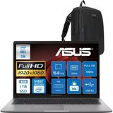 Asus Expertbook P1 P1503CVA Intel® Core™ 5 210H 8gb Ddr5 1tb SSD 15.6" Fullhd (1920 x 1080) 300NITS Freedos Taşınabilir Bilgisayar + Cimete Çanta - 1 TB - 8 GB