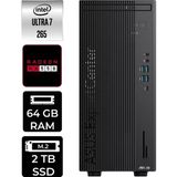 Asus Expertcenter B900MF Core Ultra 7 265 Masaüstü Bilgisayar 64GB RAM 2TB SSD FreeDOS + Per4 USB B9000072650010P438
