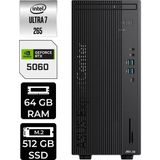 Asus Expertcenter B900MF Core Ultra 7 265 RTX 5060 8GB Masaüstü Bilgisayar 64GB RAM 512GB SSD FreeDOS + Per4 USB B9000072650010P916