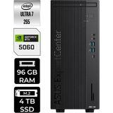 Asus Expertcenter B900MF Core Ultra 7 265 RTX 5060 8GB Masaüstü Bilgisayar 96GB RAM 4TB SSD FreeDOS + Per4 USB B9000072650010P924