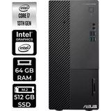 Asus Expertcenter D500ME i7 13700 Masaüstü Bilgisayar 64GB RAM 512GB SSD FreeDOS + Per4 USB D500000I713700P313