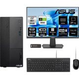 Asus Expertcenter D500ME i7 13700 RTX 3050 Masaüstü Bilgisayar 32GB RAM 512GB SSD 27" FHD Win11 Home + Per4 USB D500000I713700P945