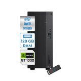 Asus Expertcenter D501mer Intel® Core™ İ7-14700 128Gb Ddr5 4Tb Ssd 4Gb/Gt1030 Wın11home Mini Tower Masaüstü Bilgisayar Wd501mer21h40+Zettausbbellek