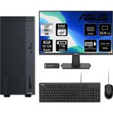 Asus Expertcenter P500MV Core 5 210H Masaüstü Bilgisayar 32GB RAM 1TB SSD 23.8" FHD FreeDOS + Per4 USB P500C52108512B0DP546