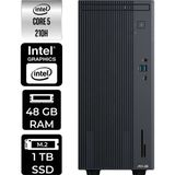 Asus Expertcenter P500MV Core 5 210H Masaüstü Bilgisayar 48GB RAM 1TB SSD FreeDOS + Per4 USB P500C52108512B0DP310