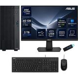 Asus Expertcenter P500MV Core 7 240H 40 GB Ddr5 2 Tb SSD Gt 730 Ekran Kartı Windows 11 Pro Masaüstü Bilgisayar + 23,8 Inç Asus Monitör Seti P500MVC7GT730RNP15