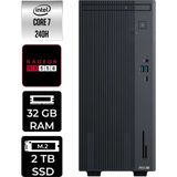 Asus Expertcenter P500MV Core 7 240H Masaüstü Bilgisayar 32GB RAM 2TB SSD FreeDOS + Per4 USB P500C724016512B0DP367