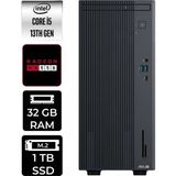 Asus Expertcenter P500MV i5 13420H Masaüstü Bilgisayar 32GB RAM 1TB SSD FreeDOS + Per4 USB P500I513428512B0DP366