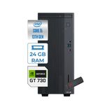 Asus Expertcenter P500MV Intel Core İ5-13420H 24GB Ddr5 2tb SSD WIN11PRO 4GB/GT730 Minitower Masaüstü Bilgisayar WD5136216512B0DW09+Zettausbbellek