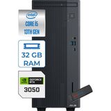 Asus Expertcenter P500MV Intel Core I5-13420H 32GB Ddr5 4tb SSD WIN11PRO 6GB/RTX3050 Minitower Masaüstübilgisayar WG7136216512B0DW15+ZETTAUSBBELLEK
