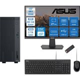 Asus Expertcenter P500MV Intel Core I5-13420H 80GB Ddr5 2tb SSD Freedos 100Hz 27" IPS Mon. Minitower Masaüstü Bilgisayar WC5136216512B0DF29+Zettausbbellek