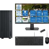 Asus Expertcenter P500MV Intel Core I5-13420H 80GB Ddr5 512GB SSD WIN11HOME 6GB/RTX3050 100HZ IPS 23.8" Mon Minitower Masaüstü Bilgisayar WL5136216512B0DH27+Zettausbbellek